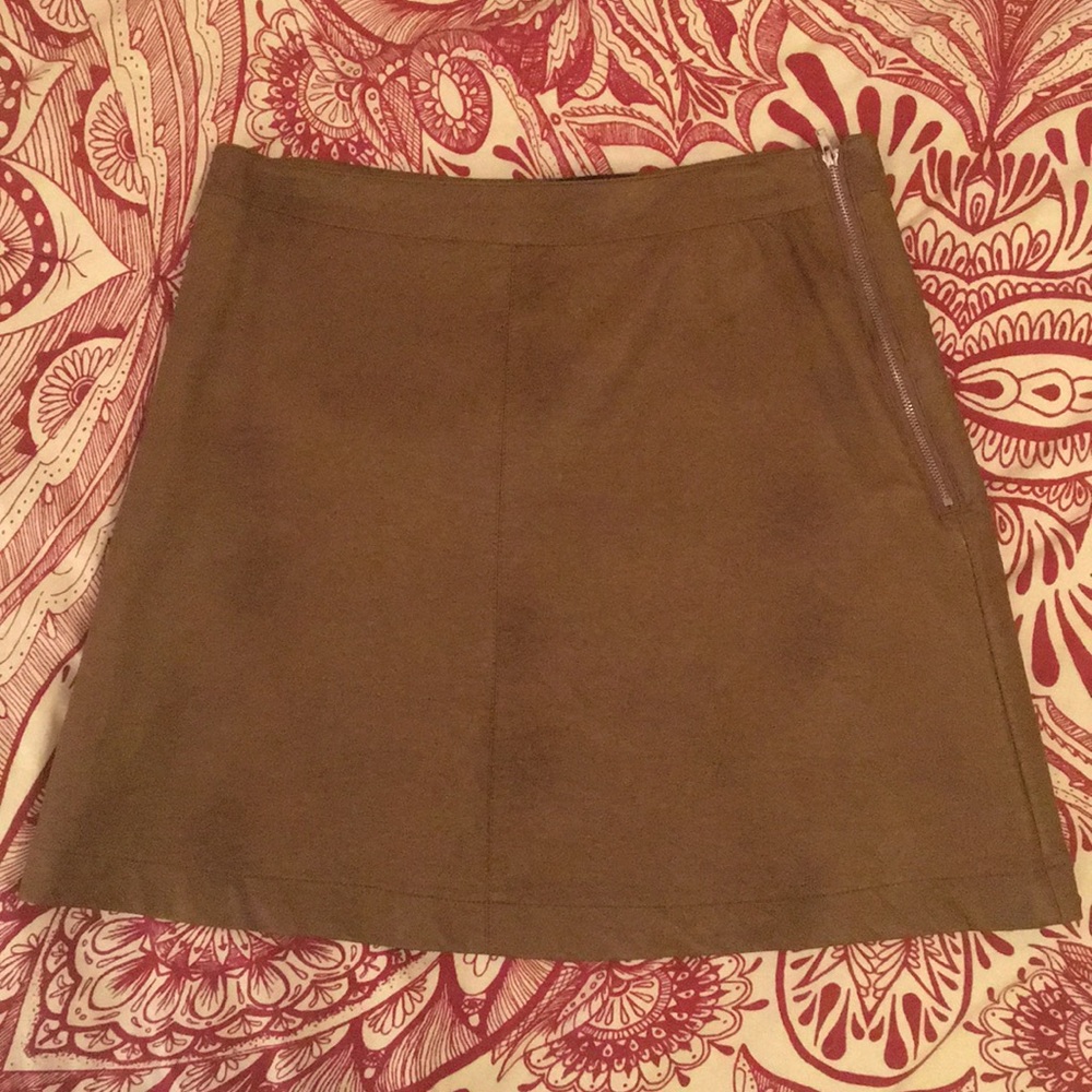 Leather skirt